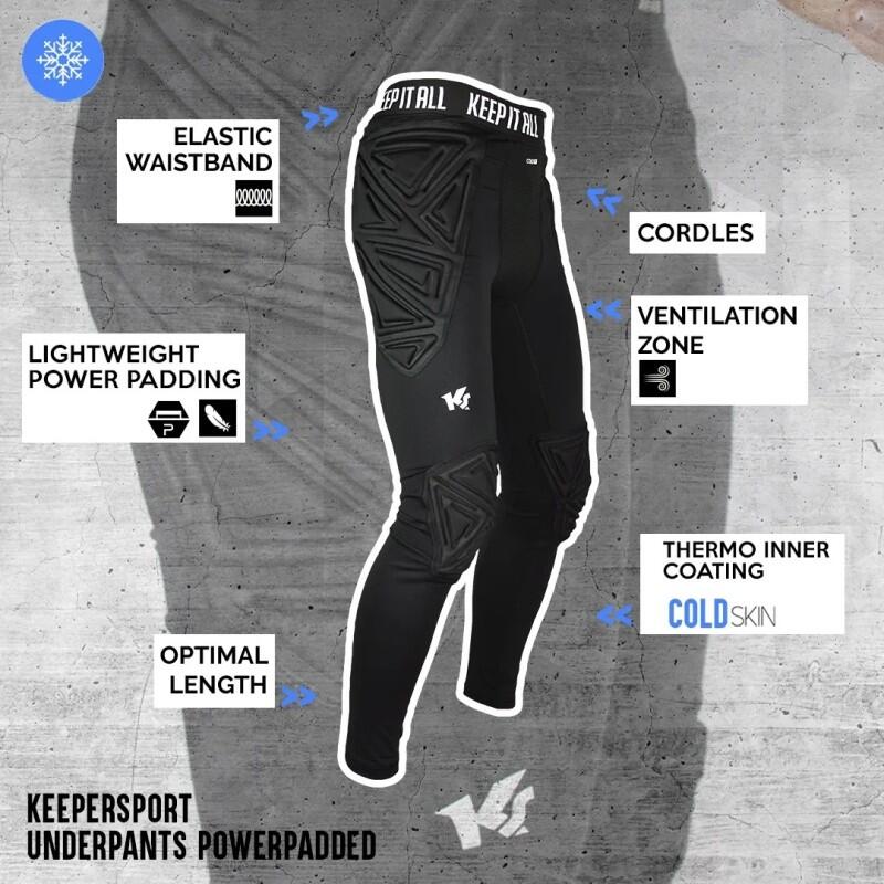 Mallas Keepersport PowerPadded Coldskin Jun