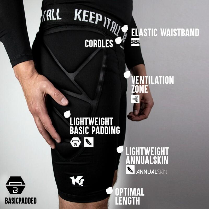 Sottopantaloncini da portiere Basic Padded 4/7