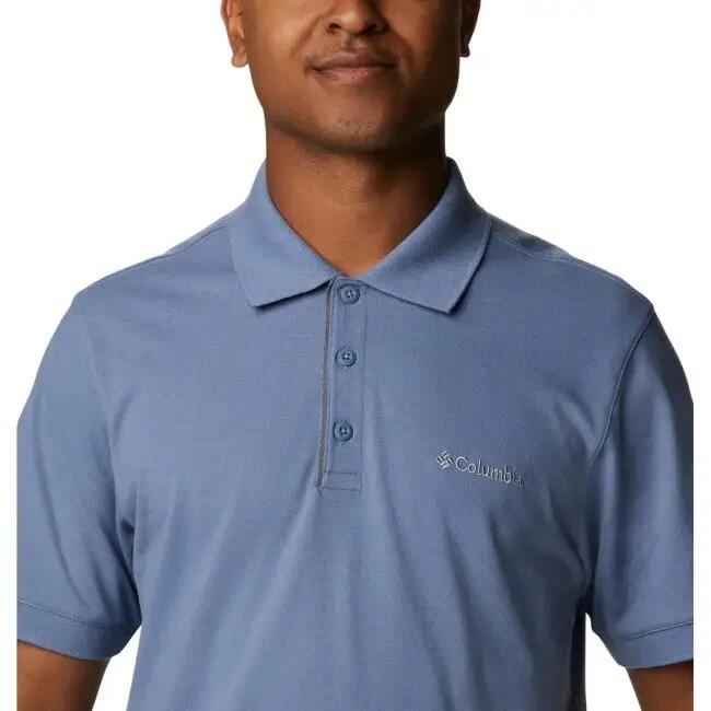 Tricou Polo COLUMBIA Cascade Range Solid Polo, Albastru, Barbati 4/5