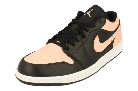 Zapatillas - Lifestyle - Bajas - Air Jordan 1 Low - Negro/Crimson