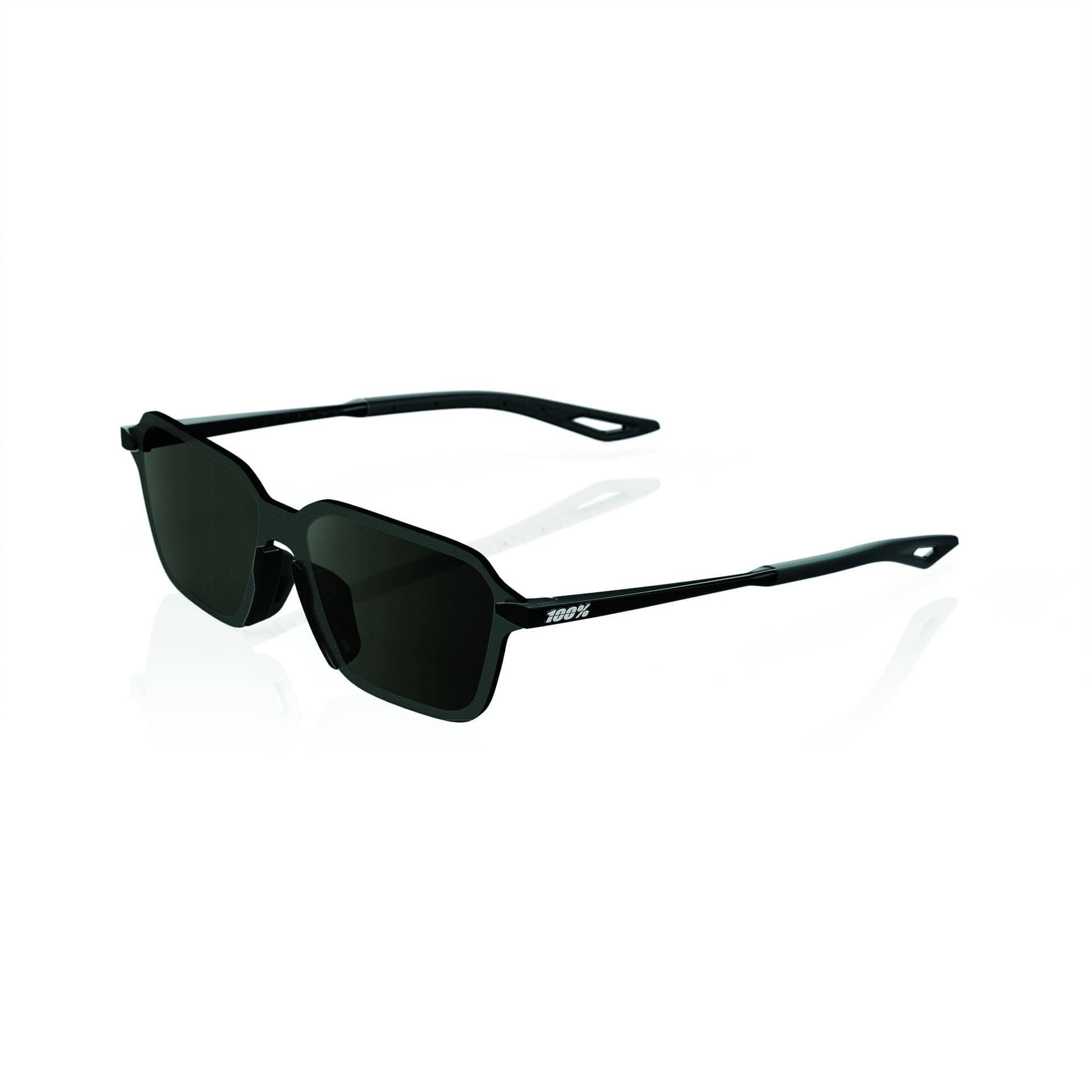 100 Percent Eyewear LEGERE TRAP - Gloss Black - Smoke
