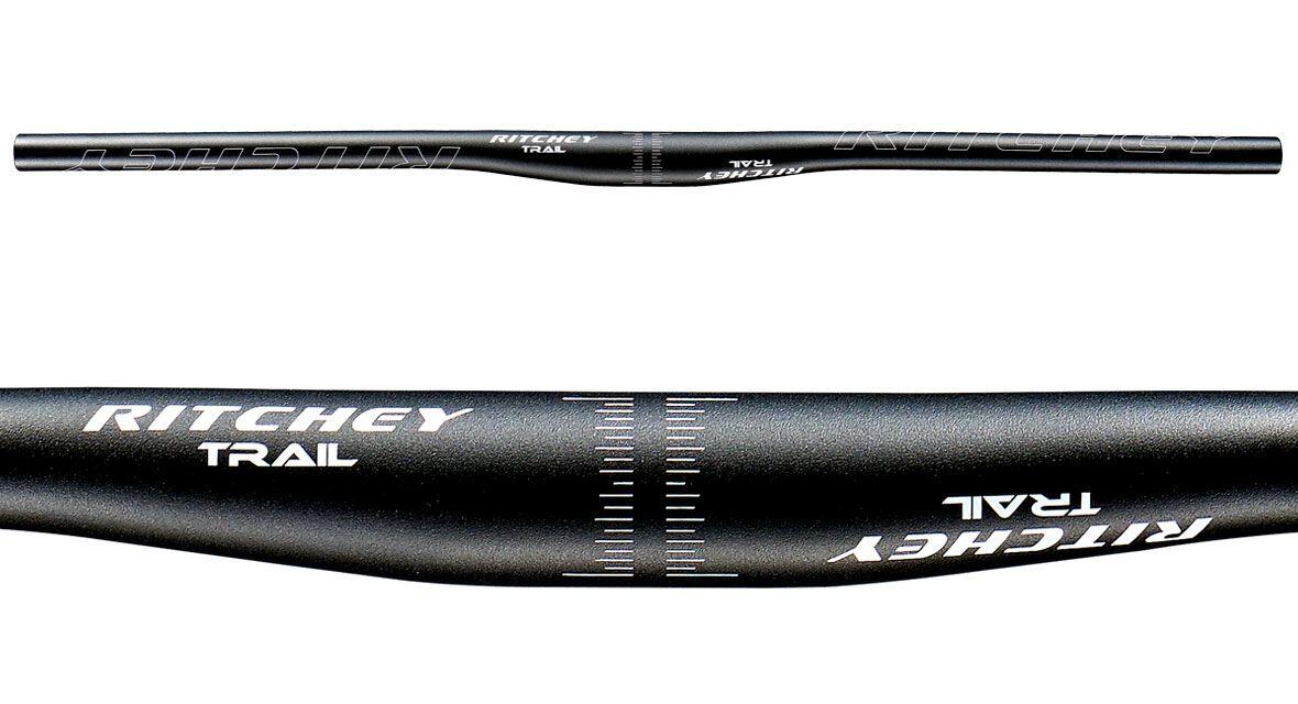 Guiador MTB RITCHEY 2018 TRAIL FLAT +/-5mm Preto Mate 2/2