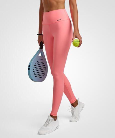 Legging tennis femme extensible avec poche balle Smart Leggings Melon
