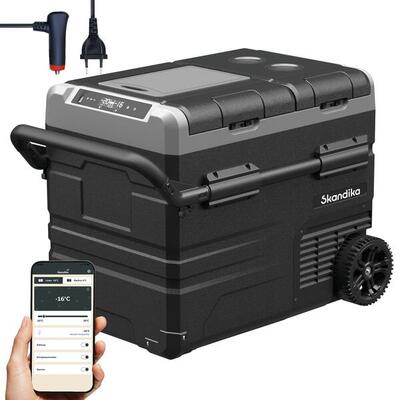 Frigorifero elettrico Routa - da +20° a -20°C - 2 zone - compressore - 12/24V