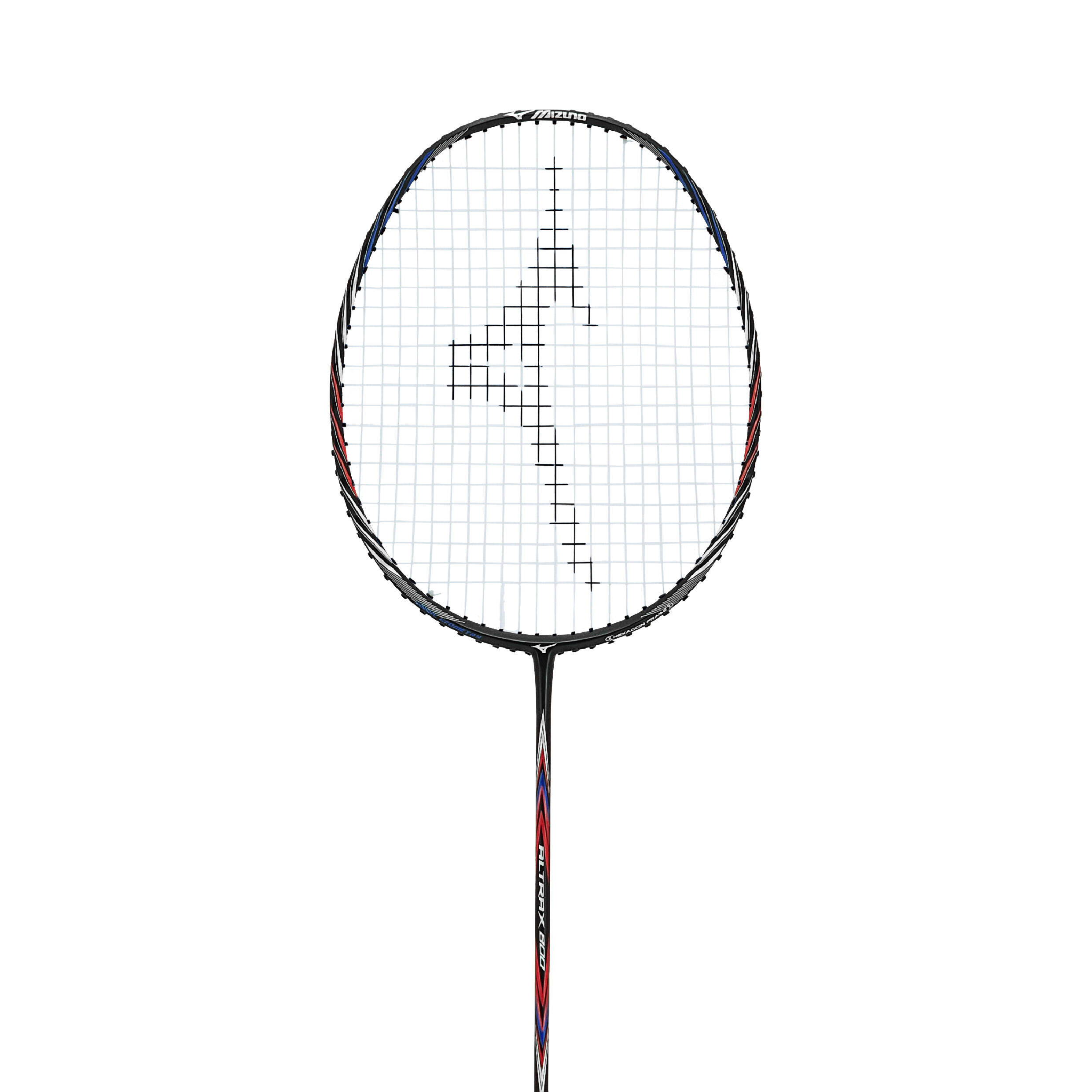 Badminton Racket Altrax 800 (Black) (Strung)