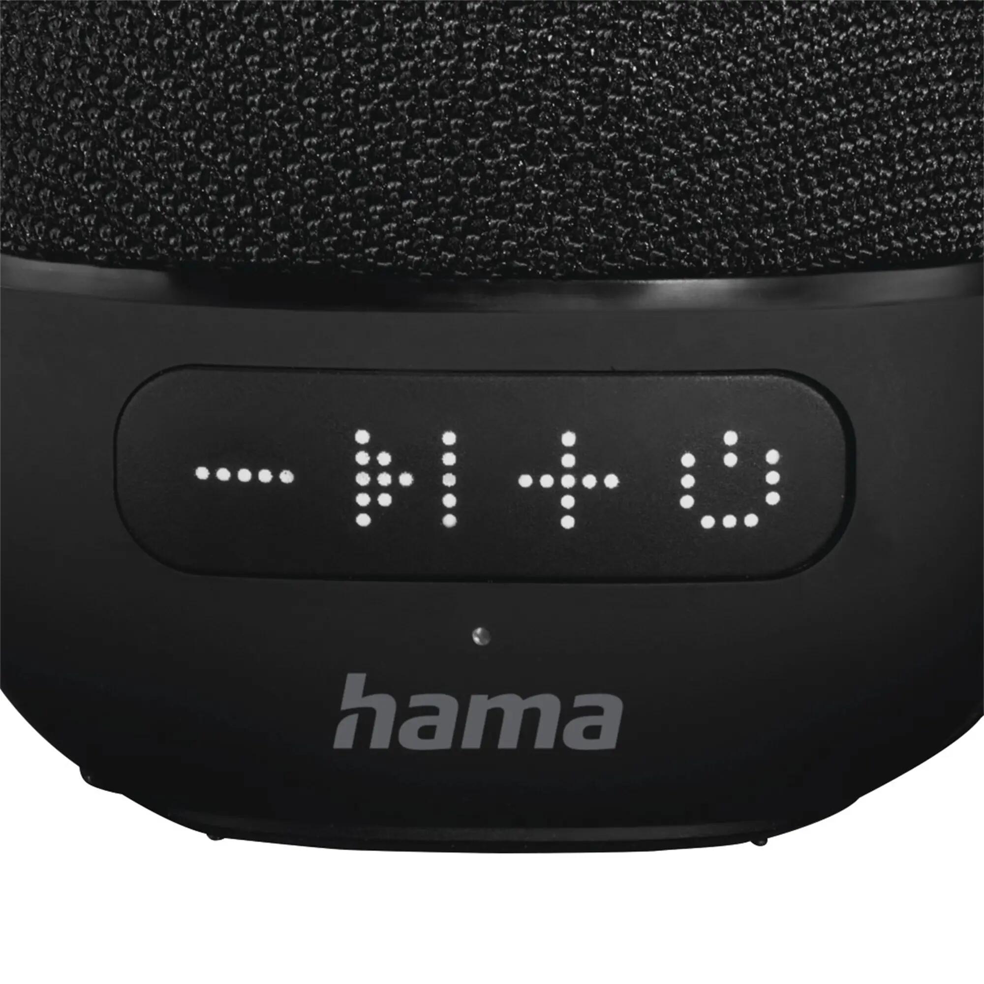 HAMA Bluetooth®-Lautsprecher Cube 2.0, Schwarz 6/6