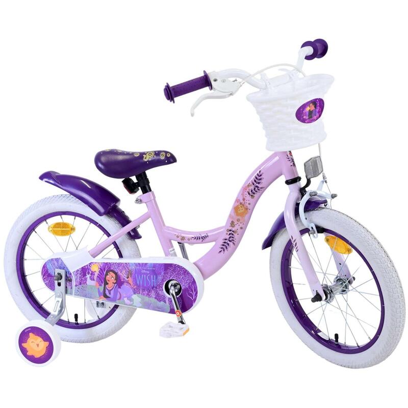 VOLARE BICYCLES Bicicletta per bambini Disney Wish , 16 pollici