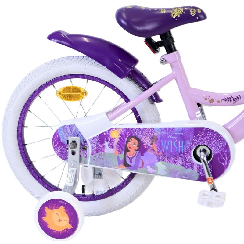 VOLARE BICYCLES Bicicletta per bambini Disney Wish , 16 pollici