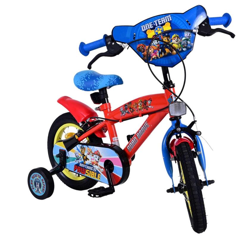 VOLARE BICYCLES Kinderfahrrad Paw Patrol 12 Zoll, ohne Rücktrittbremse