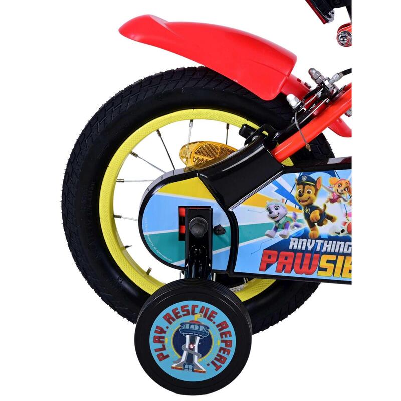 VOLARE BICYCLES Kinderfahrrad Paw Patrol 12 Zoll, ohne Rücktrittbremse