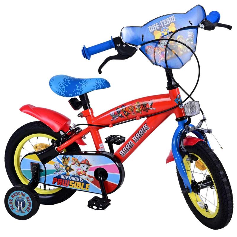 VOLARE BICYCLES Kinderfahrrad Paw Patrol 12 Zoll, ohne Rücktrittbremse