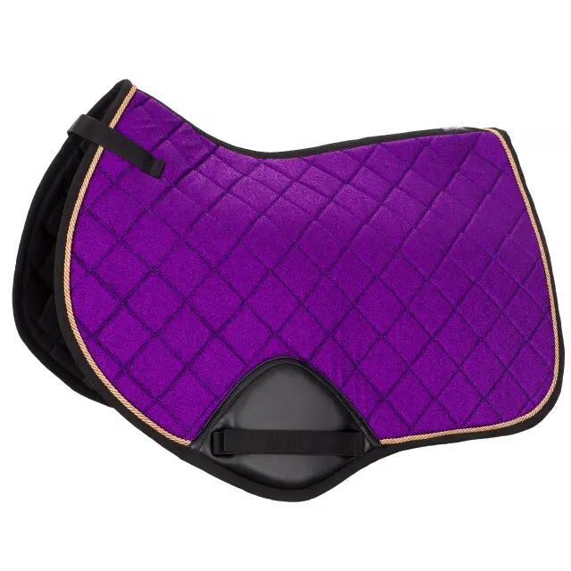 Pad De Selle Western Show Fait Main – 34x42 Cm – Laine Nouvelle-Zélande