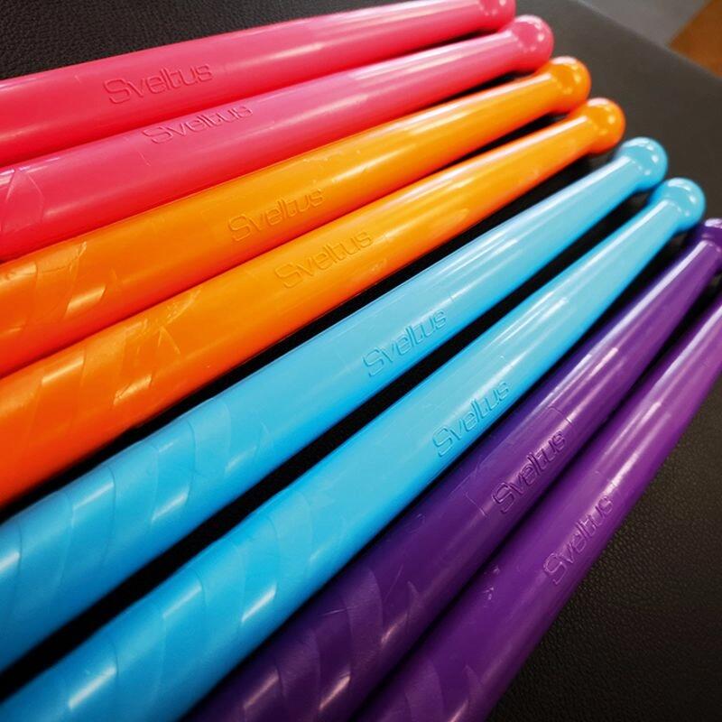 Kij fitnessowy Sveltus Fit stick fioletowy