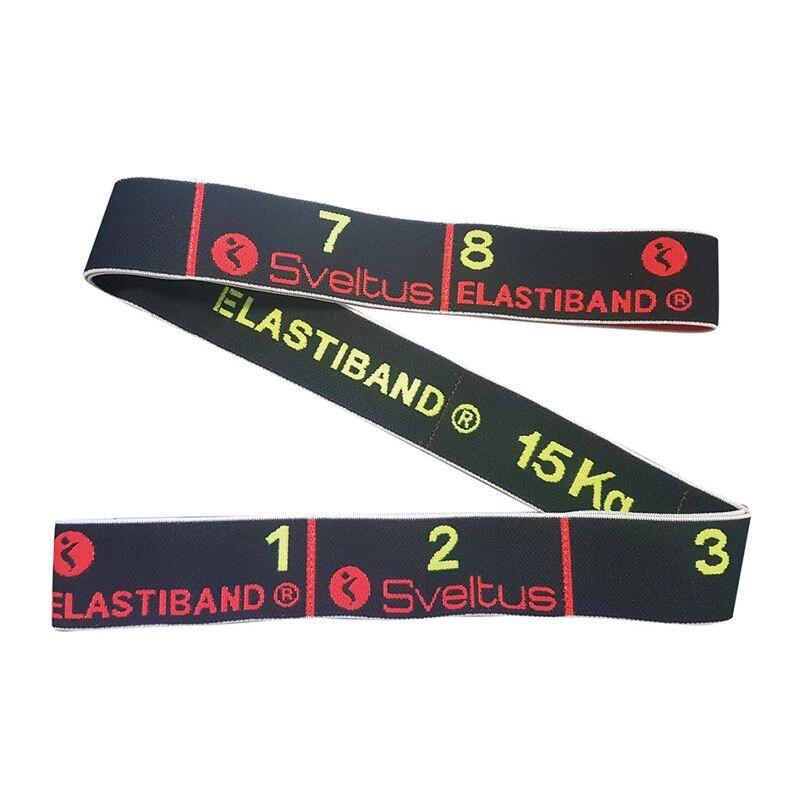 Elastico di resistenza Sveltus Elastiband 15 kg nero 2/3