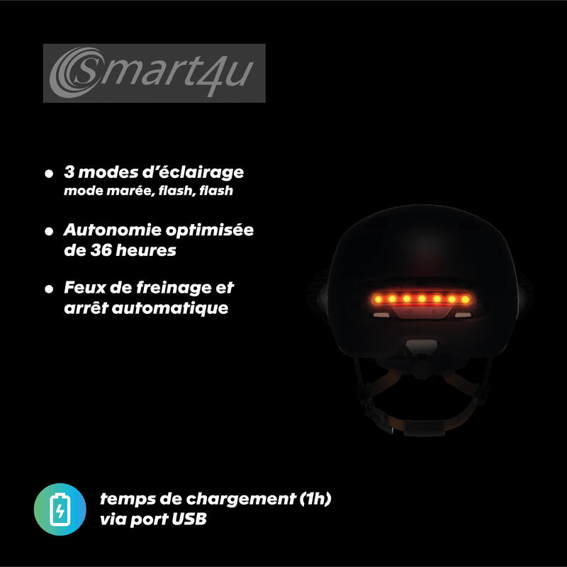 Cască pentru Trotinetă Electrică SH50UMN Negru