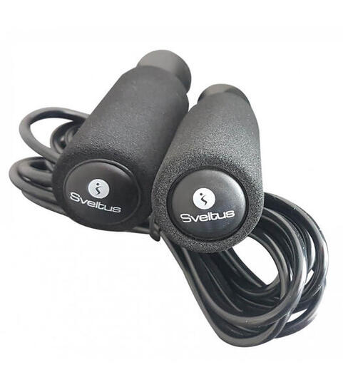 Corde à sauter Sveltus Aerobic Springseil noire 250–300 cm