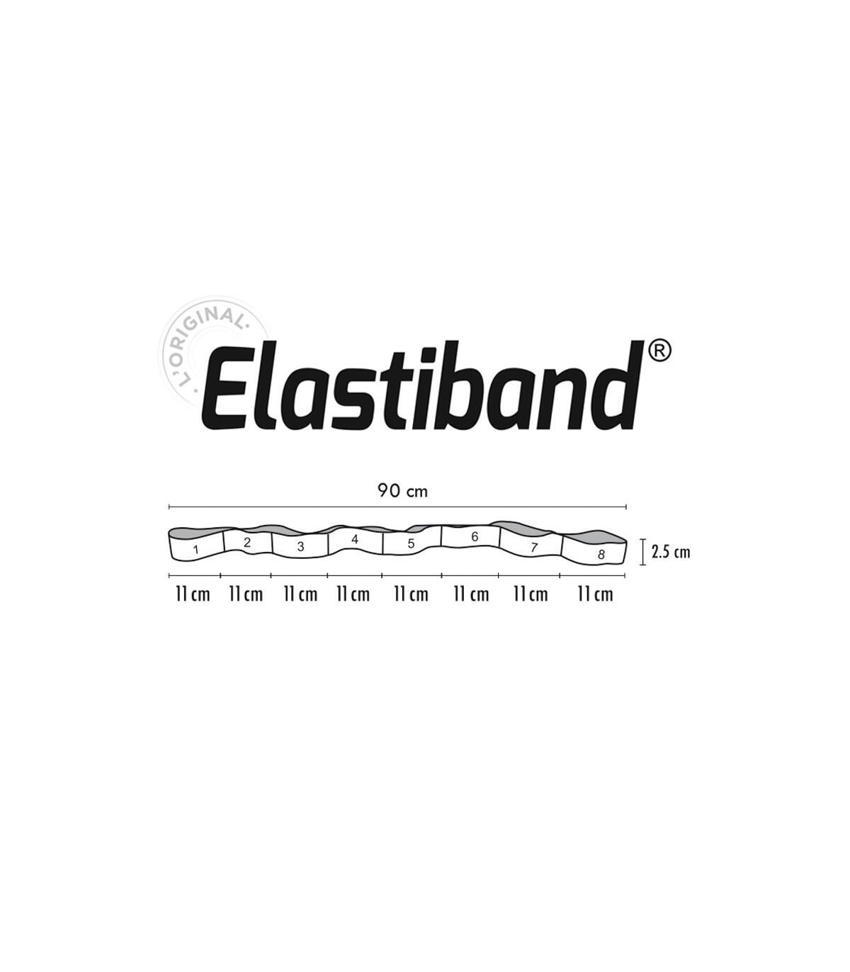 Gummiband Sveltus Elastiband 7 kg orange 3/4