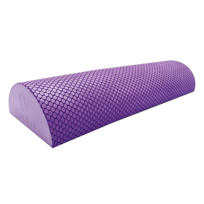 Półwałek Pilates Sveltus 45x15 cm fioletowy