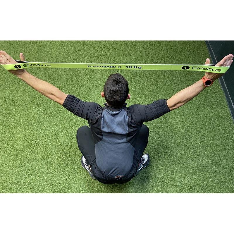 Guma oporowa Sveltus Elastiband 10 kg żółta