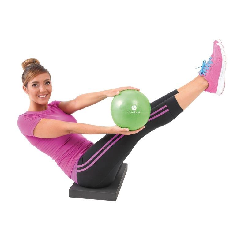 Piłka do pilatesu Sveltus 22-24 cm zielona 3/3