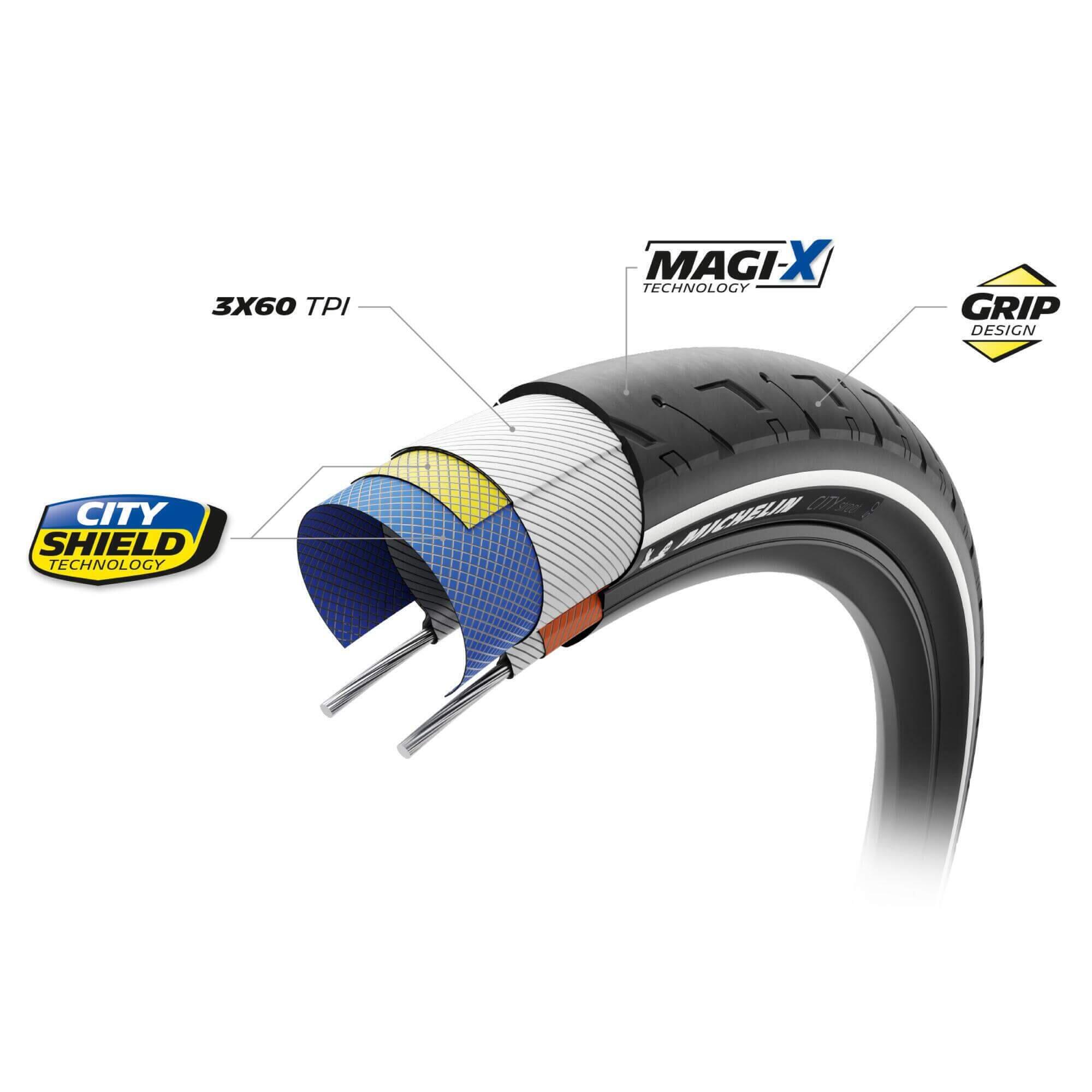 MICHELIN City fietsband City Street 28” 700 x 35C 37-622 2/5