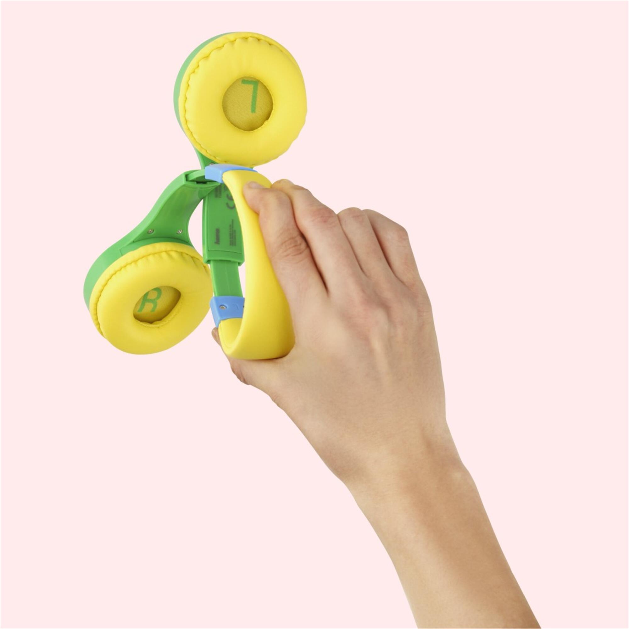 HAMA Kinderkopfhörer Kids Guard, Grün 3/6