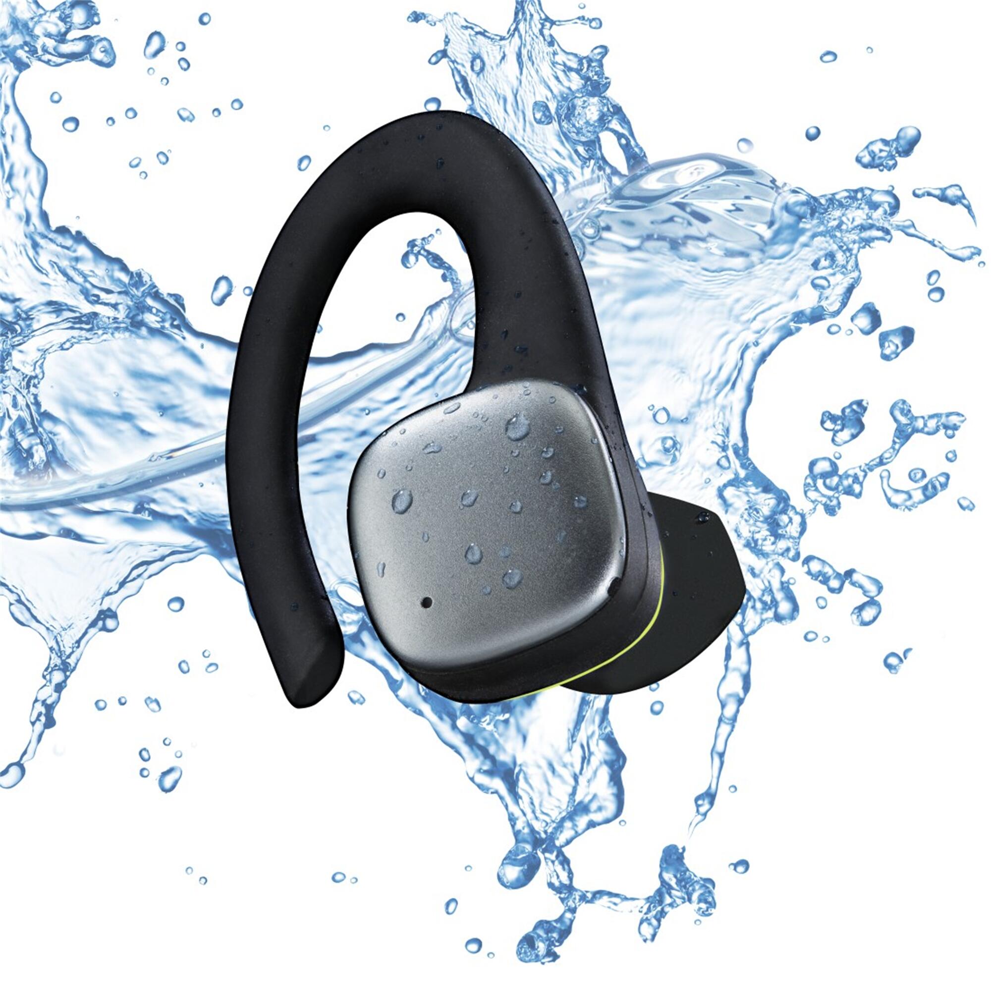 HAMA Spirit Athletics True‑Wireless‑Sportkopfhörer, Schwarz/Gelb 5/7