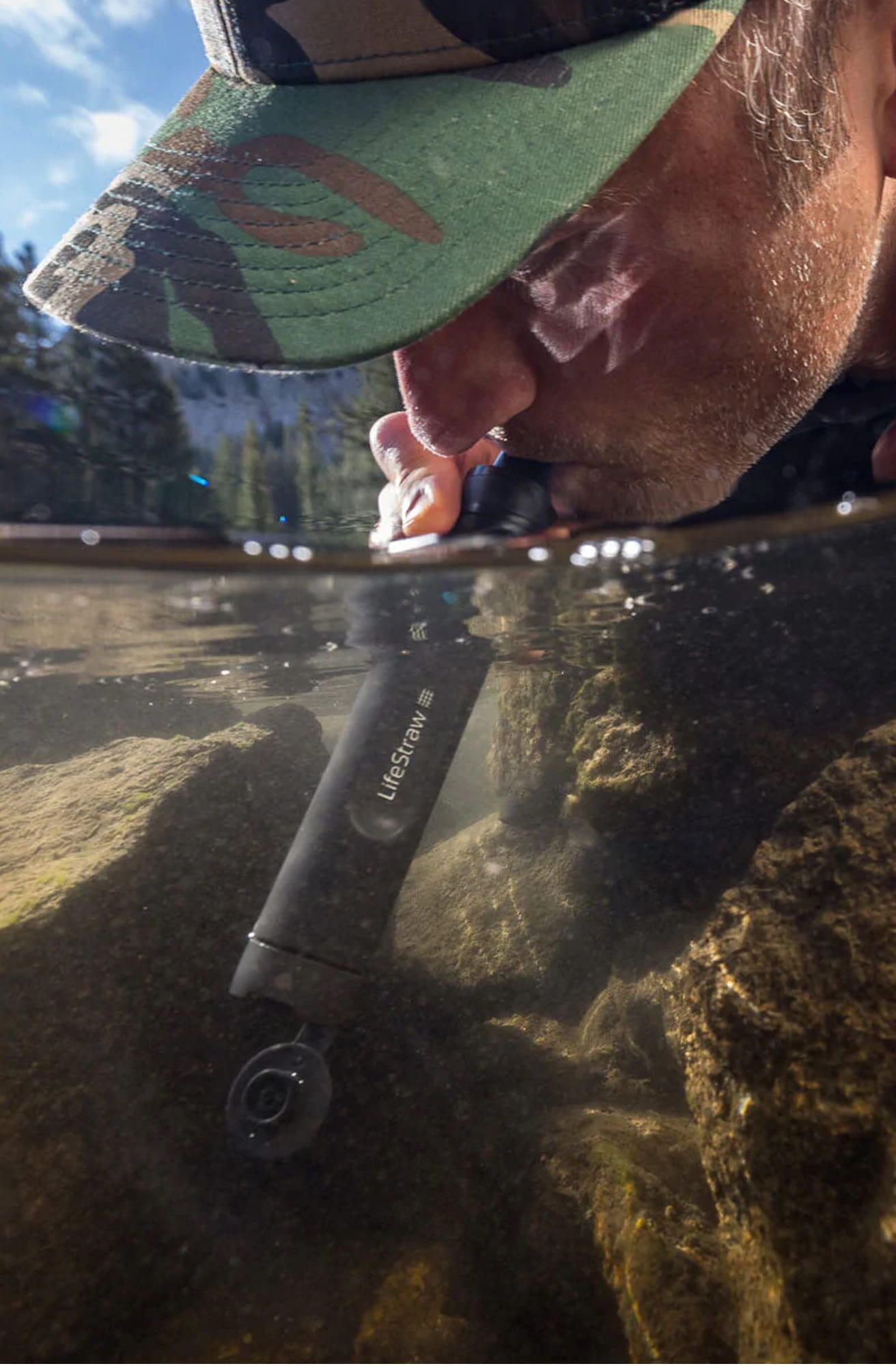 Lifestraw Persoonlijk Filterrietje Donkergrijs 6/7