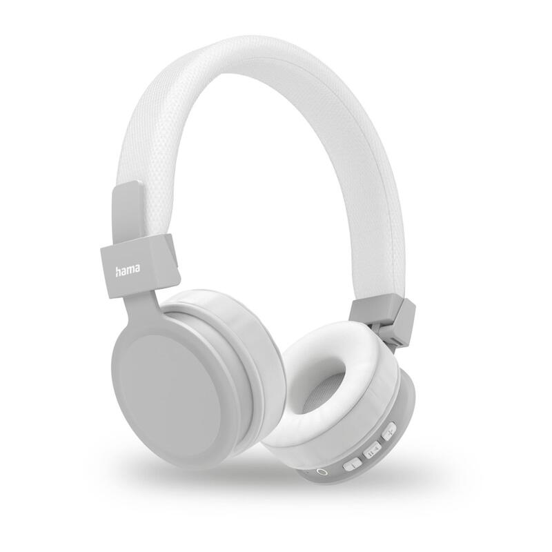 Casti Stereo Hama Freedom Lit II, Bluetooth, Microfon (Alb)
