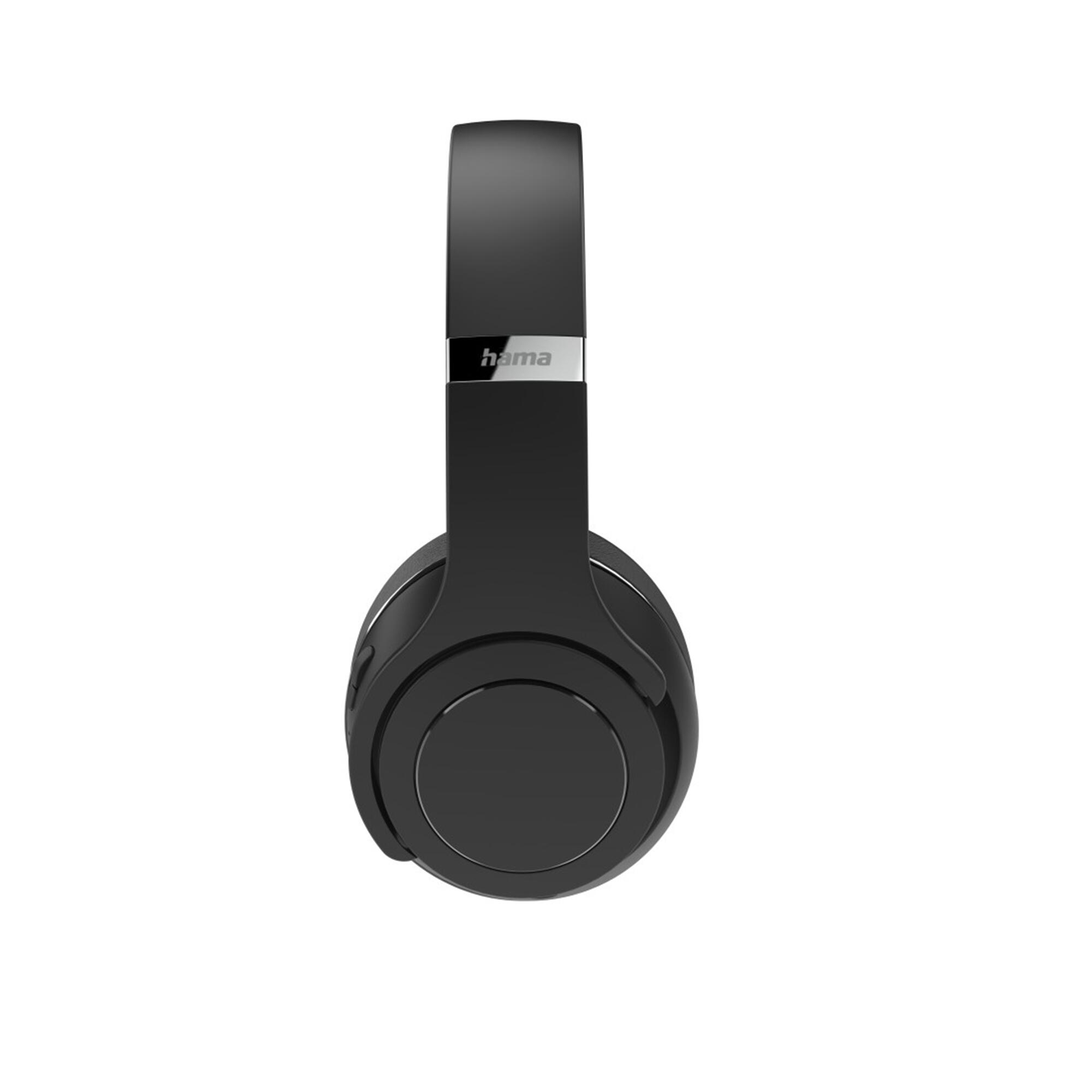 HAMA Bluetooth-Kopfhörer Passion Turn, 2-in-1 Kopfhörer & Lautsprecher, Schwarz 2/3