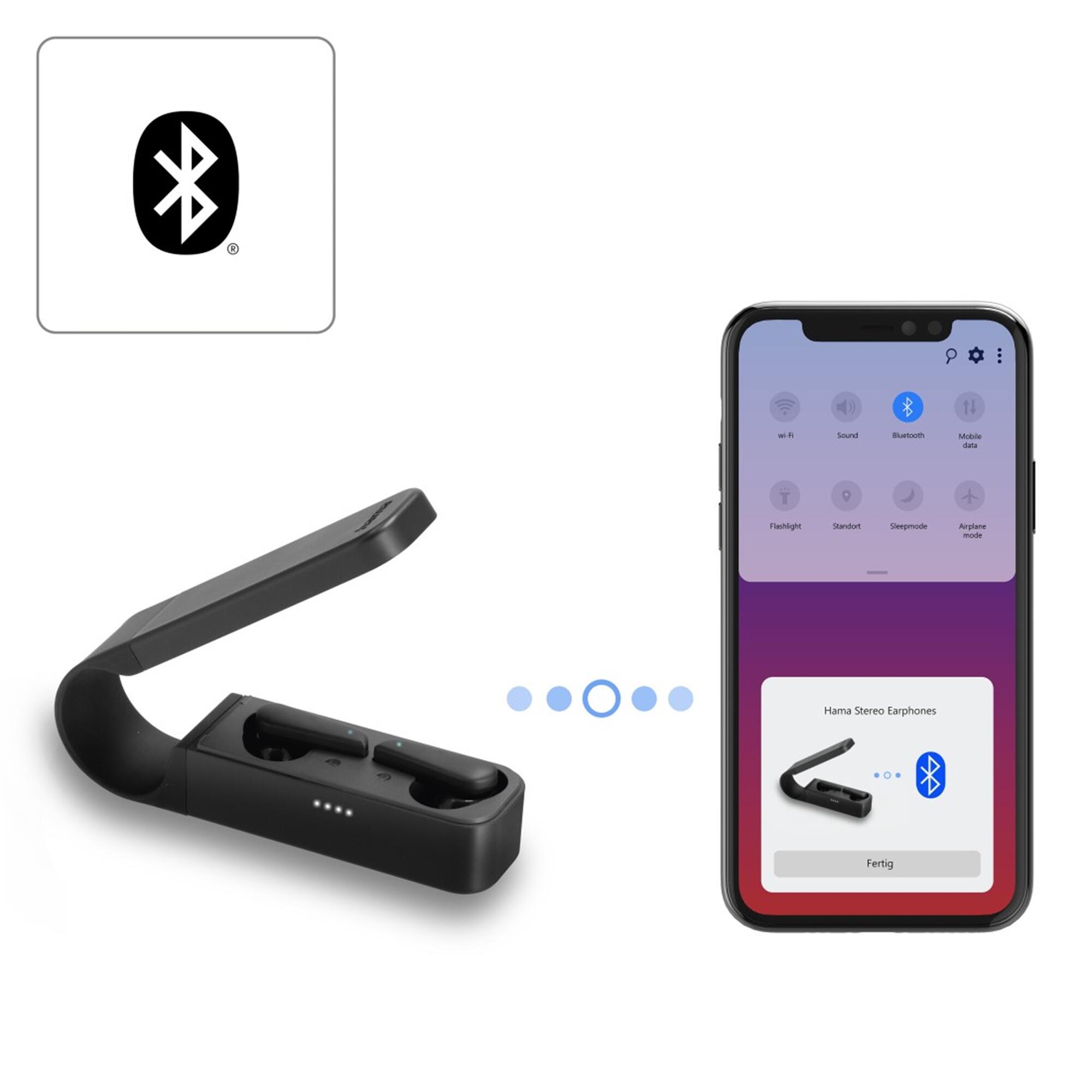 HAMA Spirit Pocket True-Wireless In-Ear-Kopfhörer, Schwarz 5/7