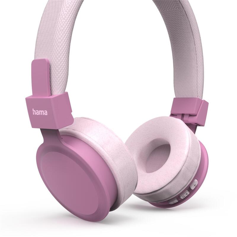 Casti Stereo Hama Freedom Lit II, Bluetooth, Microfon (Roz)