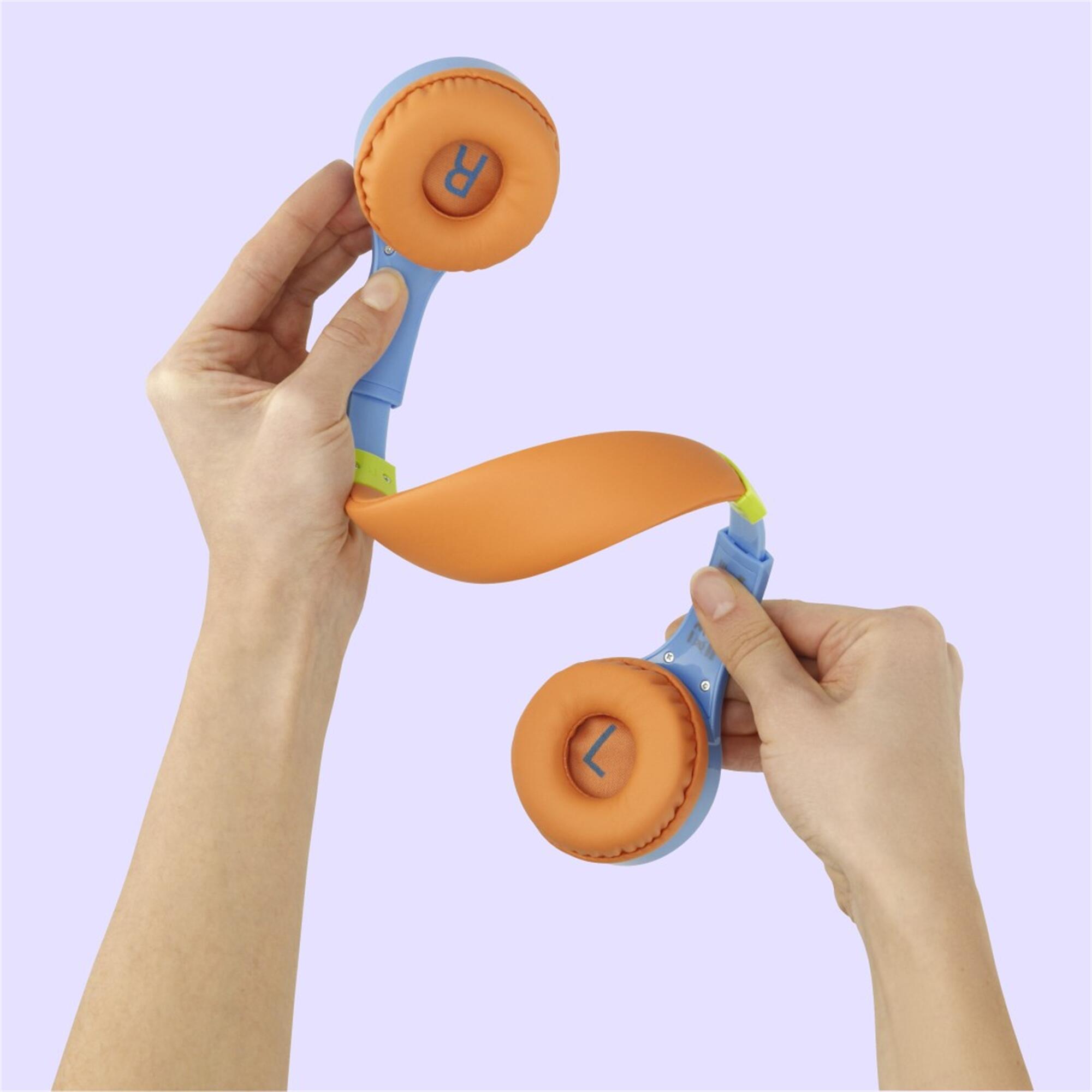 HAMA Kinderkopfhörer Kinderkopfhörer, kabelgebunden, On-Ear, Blau/Bunt 2/6