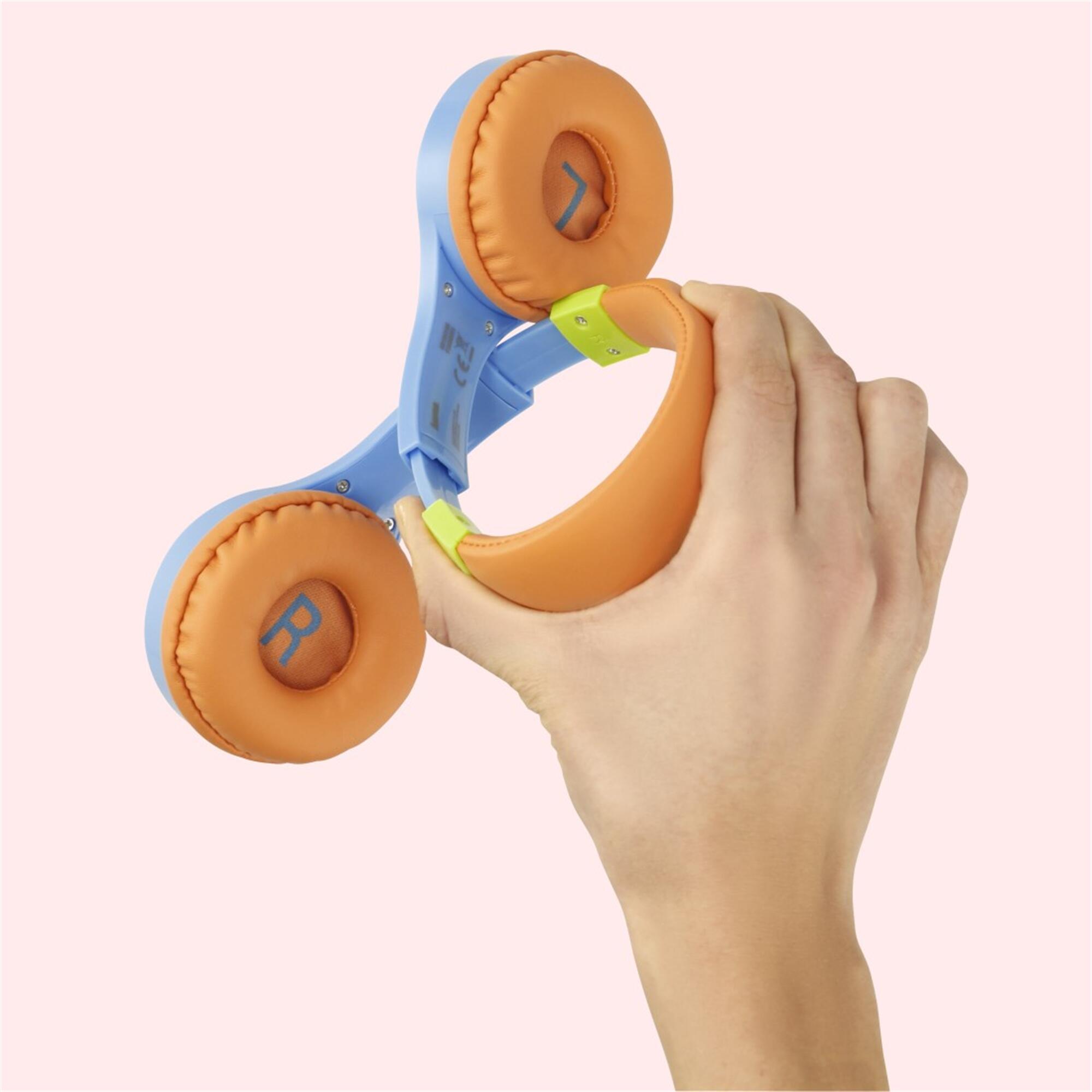 HAMA Kinderkopfhörer Kinderkopfhörer, kabelgebunden, On-Ear, Blau/Bunt 3/6