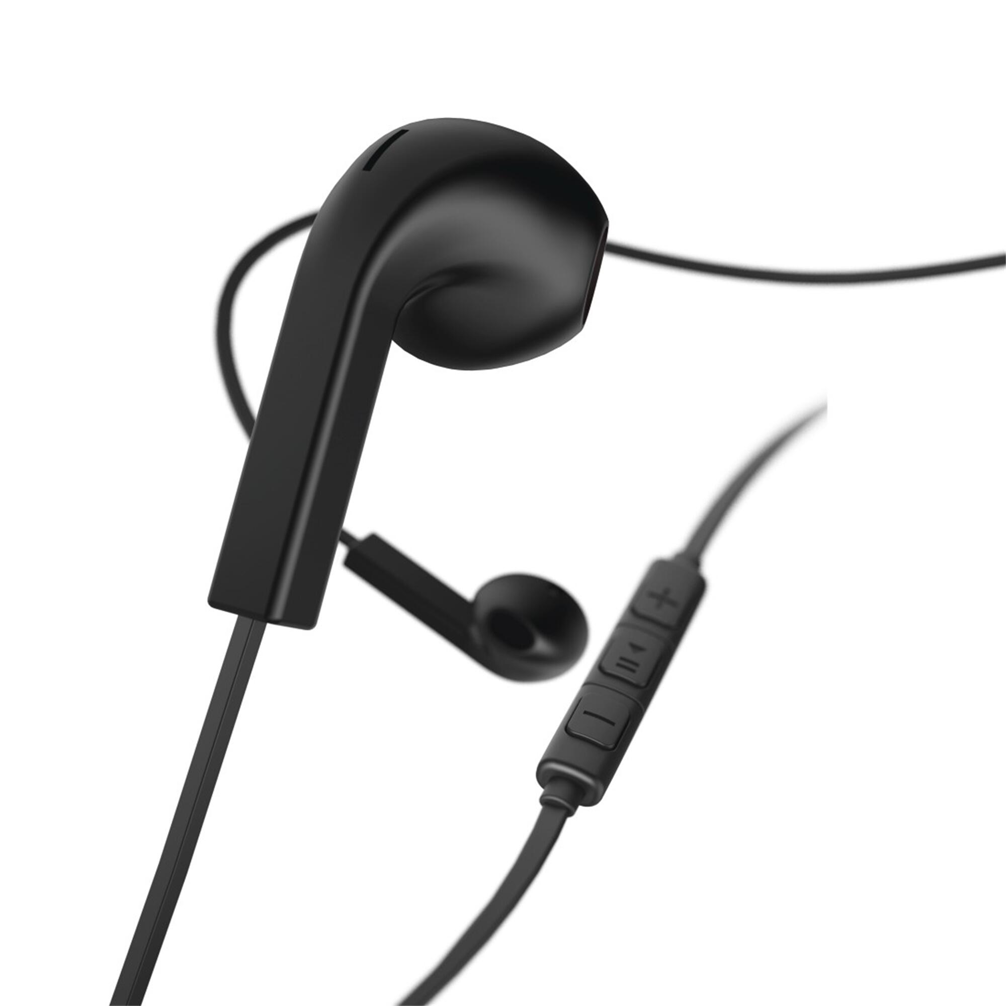 HAMA Kopfhörer Advance In-Ear Kopfhörer, kabelgebunden, Schwarz 4/7