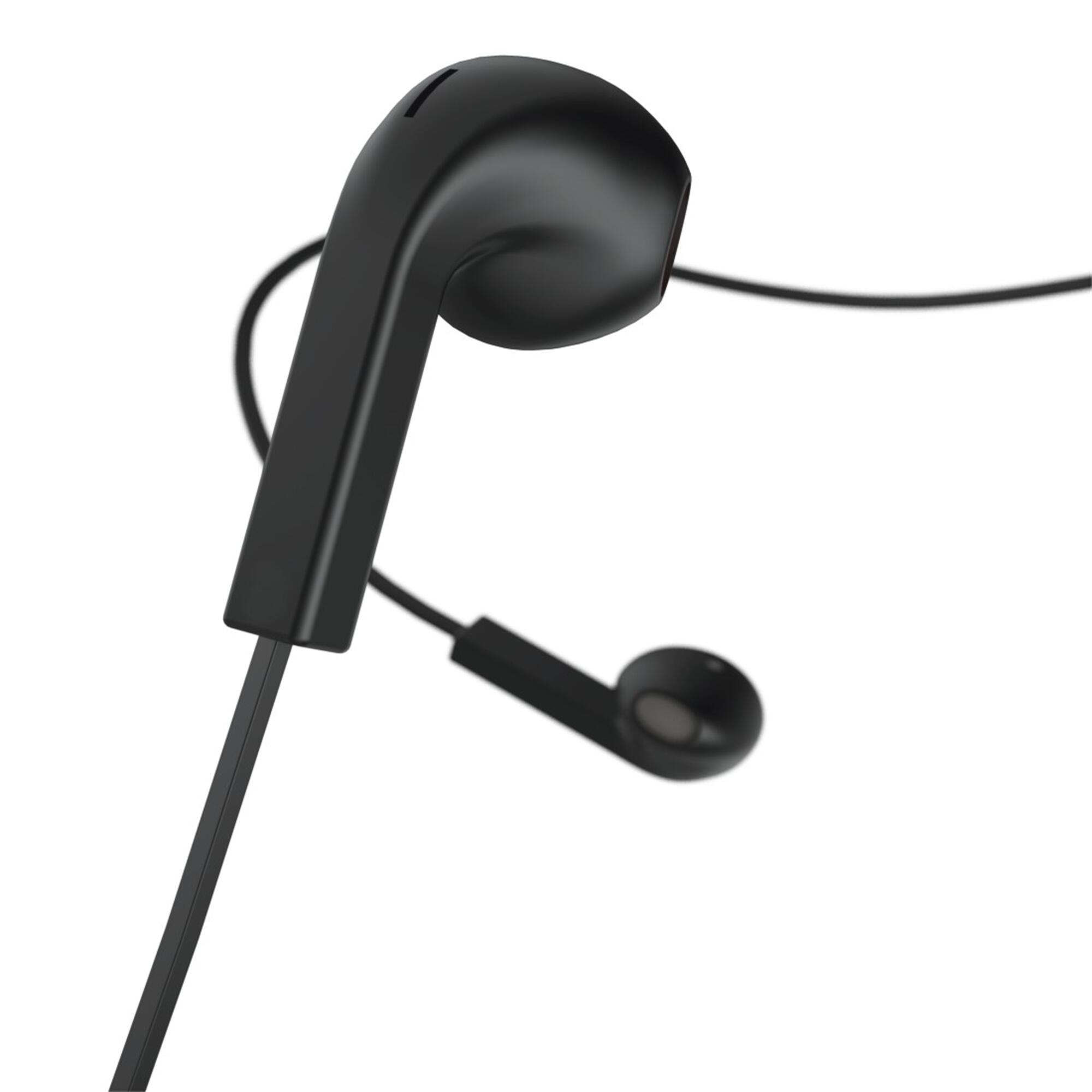 HAMA Kopfhörer Advance In-Ear Kopfhörer, kabelgebunden, Schwarz 3/7