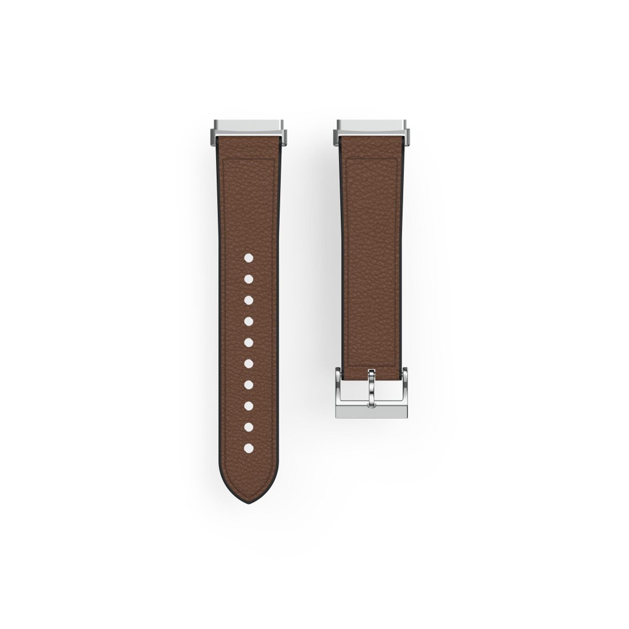 HAMA Armband für Fitbit Versa 3/Sense, in Braun 3/5