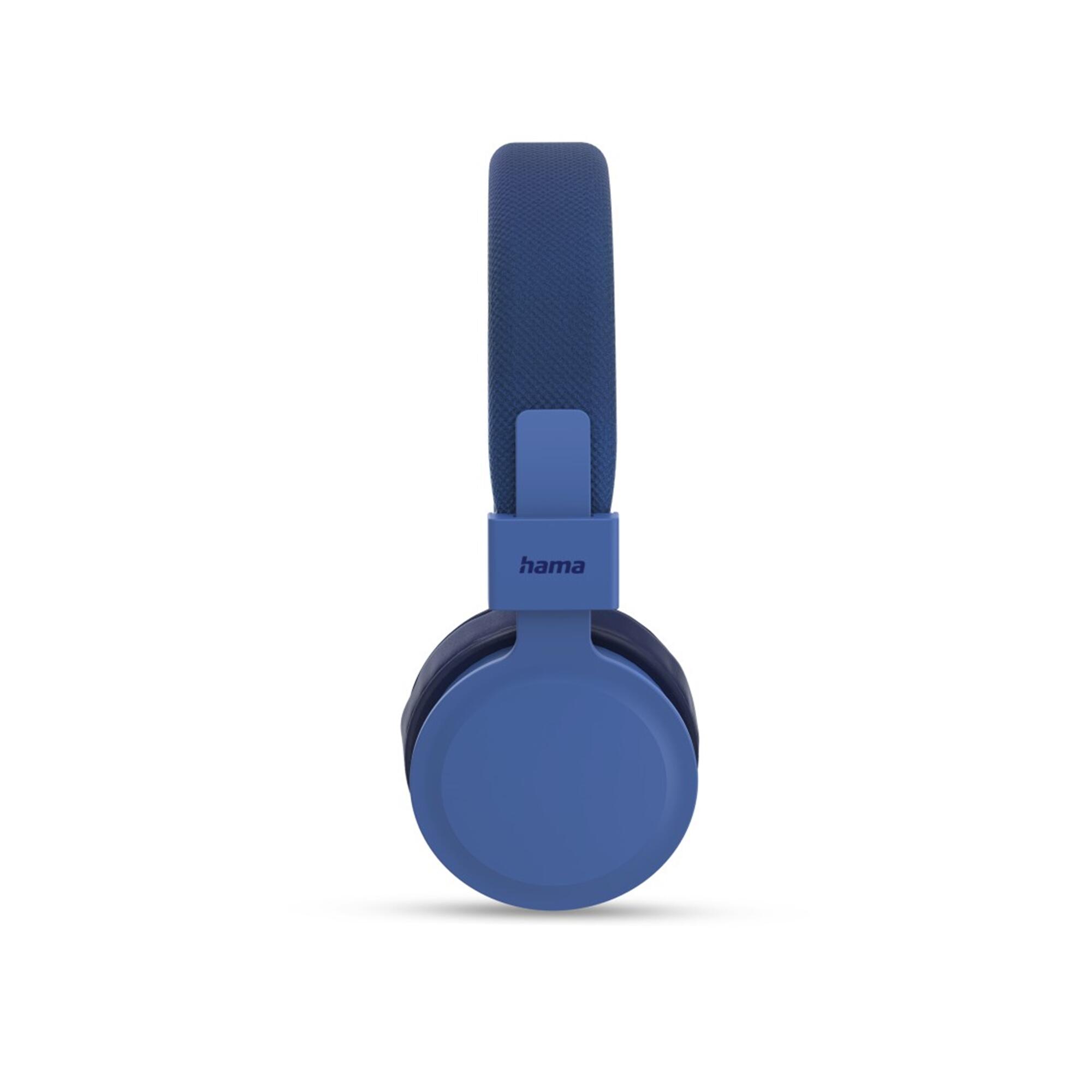 HAMA Freedom Lit II Bluetooth-Kopfhörer, faltbar, Blau 3/7