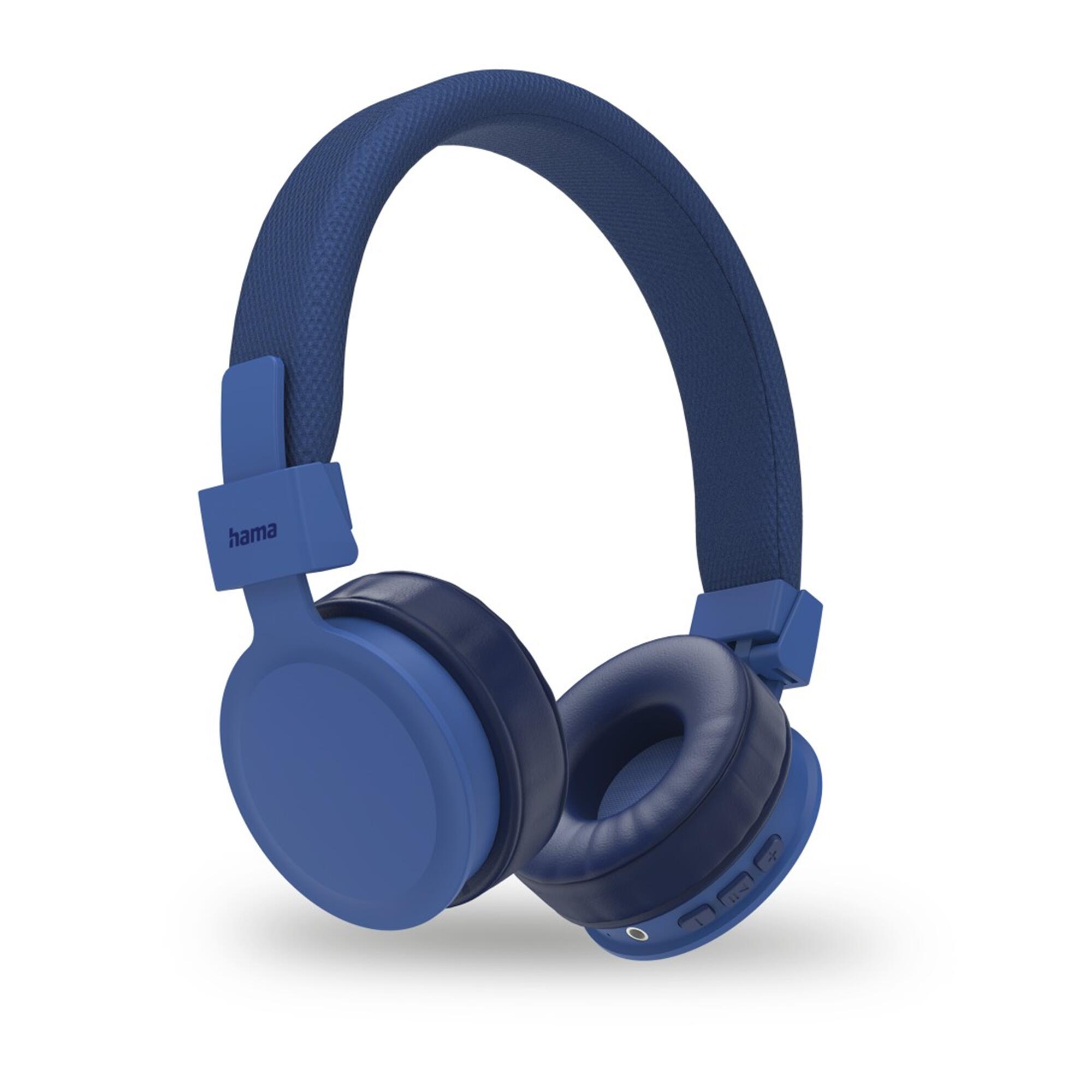 HAMA Freedom Lit II Bluetooth-Kopfhörer, faltbar, Blau 2/7