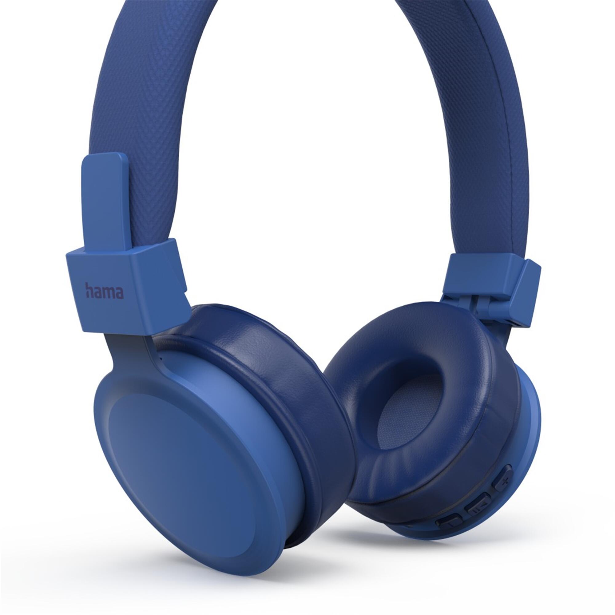 HAMA Freedom Lit II Bluetooth-Kopfhörer, faltbar, Blau 7/7