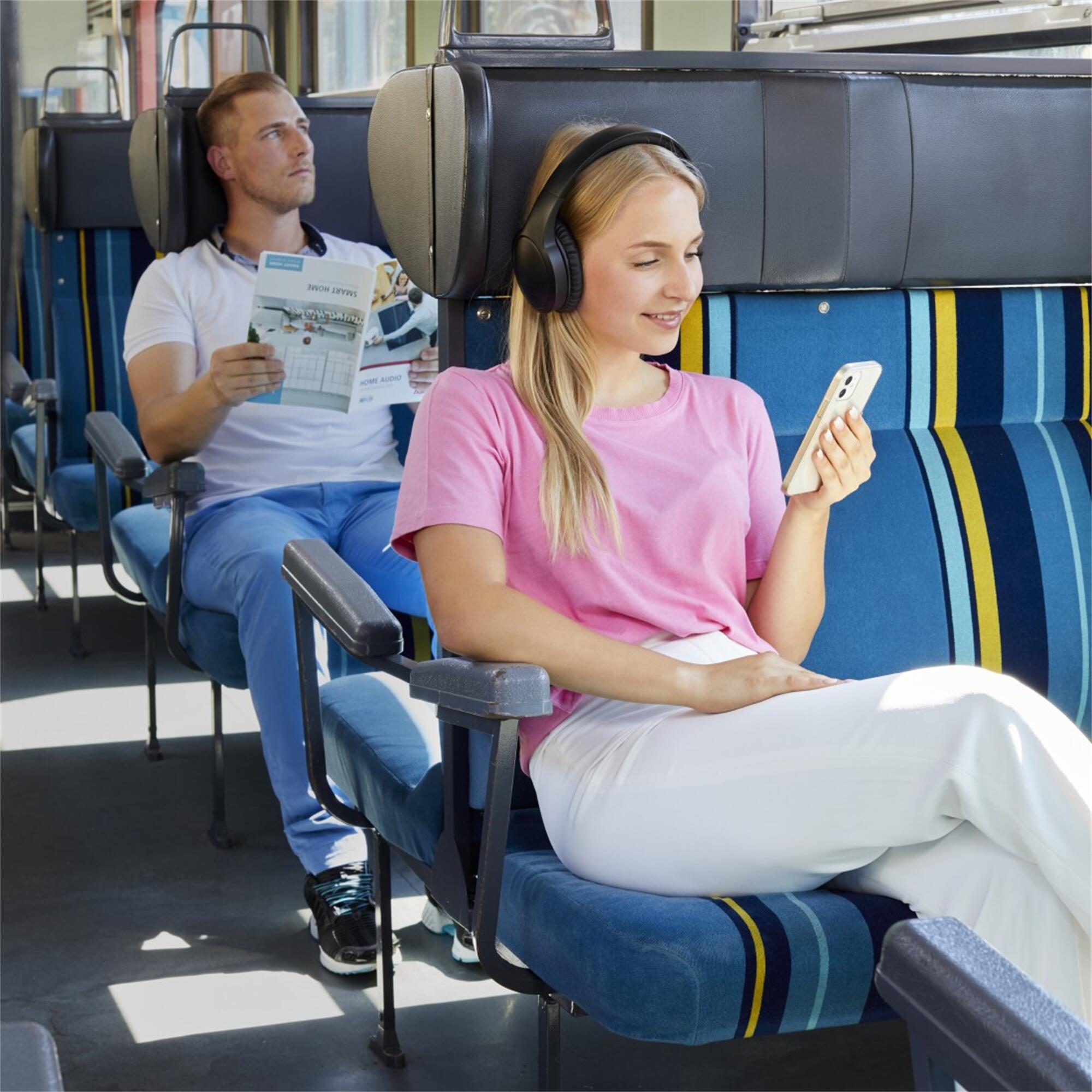 HAMA Spirit Focused Bluetooth Over‑Ear-Kopfhörer Schwarz 6/7