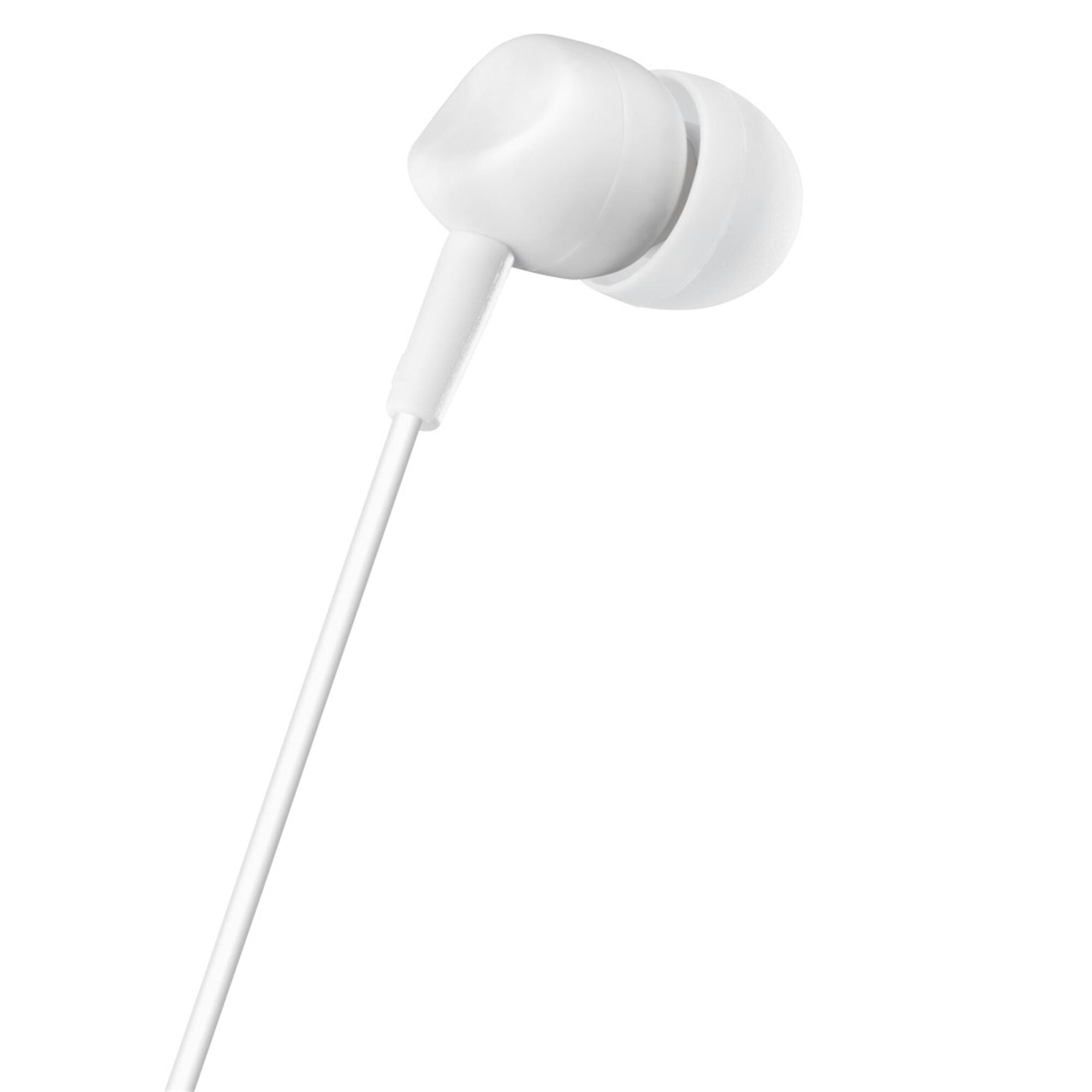 HAMA In-Ear-Headset Basic4Phone, Weiß 2/3