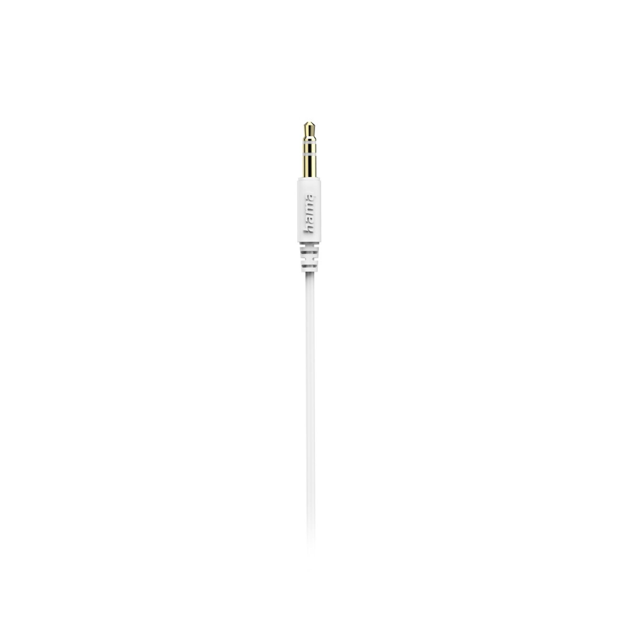 HAMA Kopfhörer Kopfhörer "Gloss", In-Ear, Weiß 3/4
