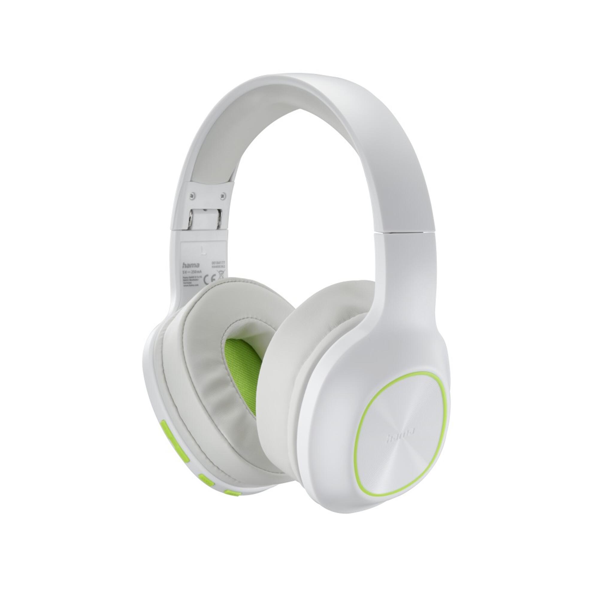 HAMA Bluetooth-Kopfhörer Spirit Calypso II, Weiß 4/7