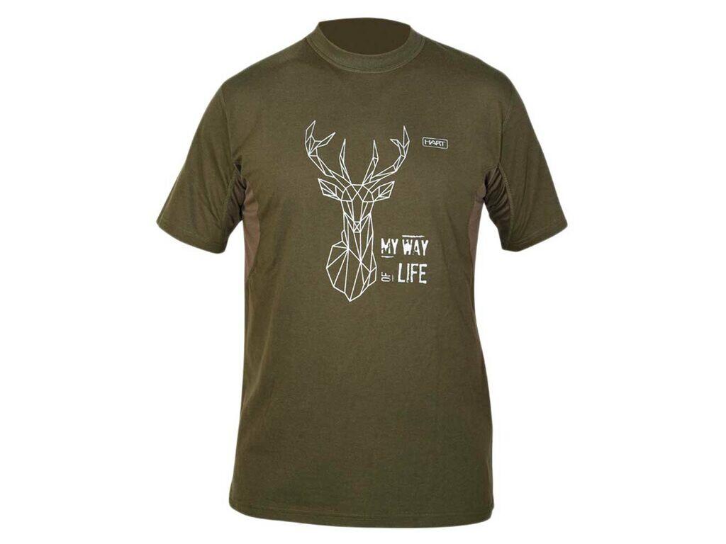 Camiseta Hart Branded Verde XXL - Jabalí 5/5