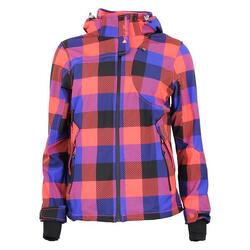 Chaqueta softshell estampada para mujer Peak Mountain Aveny