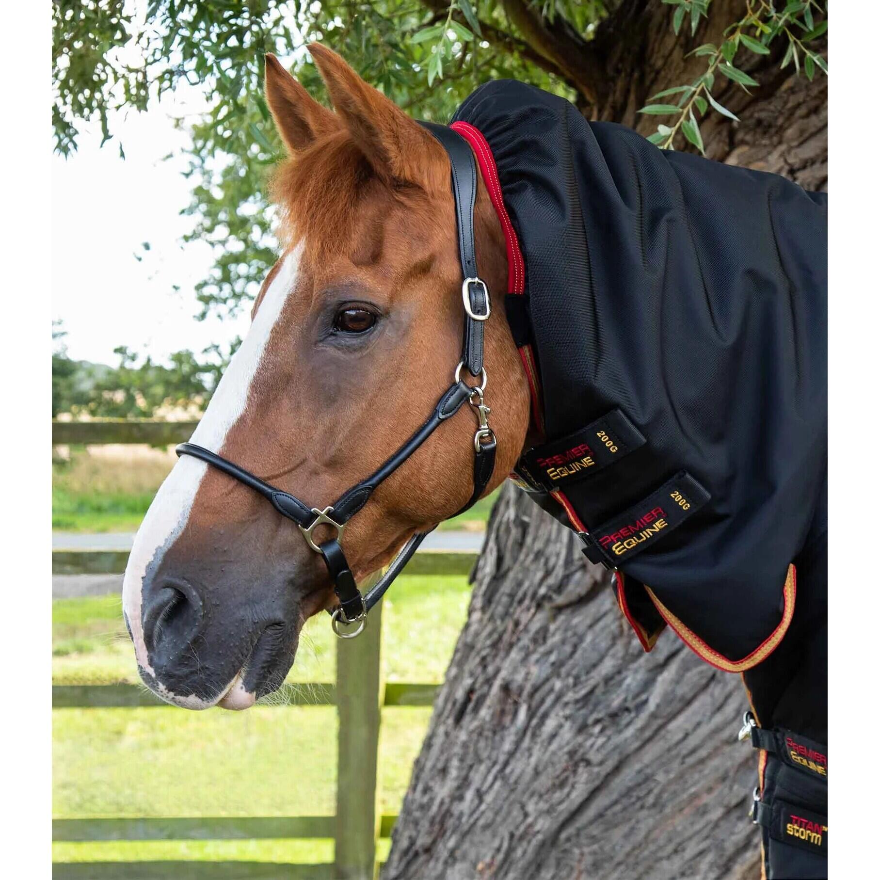Couverture d'extérieur pour cheval avec couvre cou Premier Equine Titan Storm 45 2/5