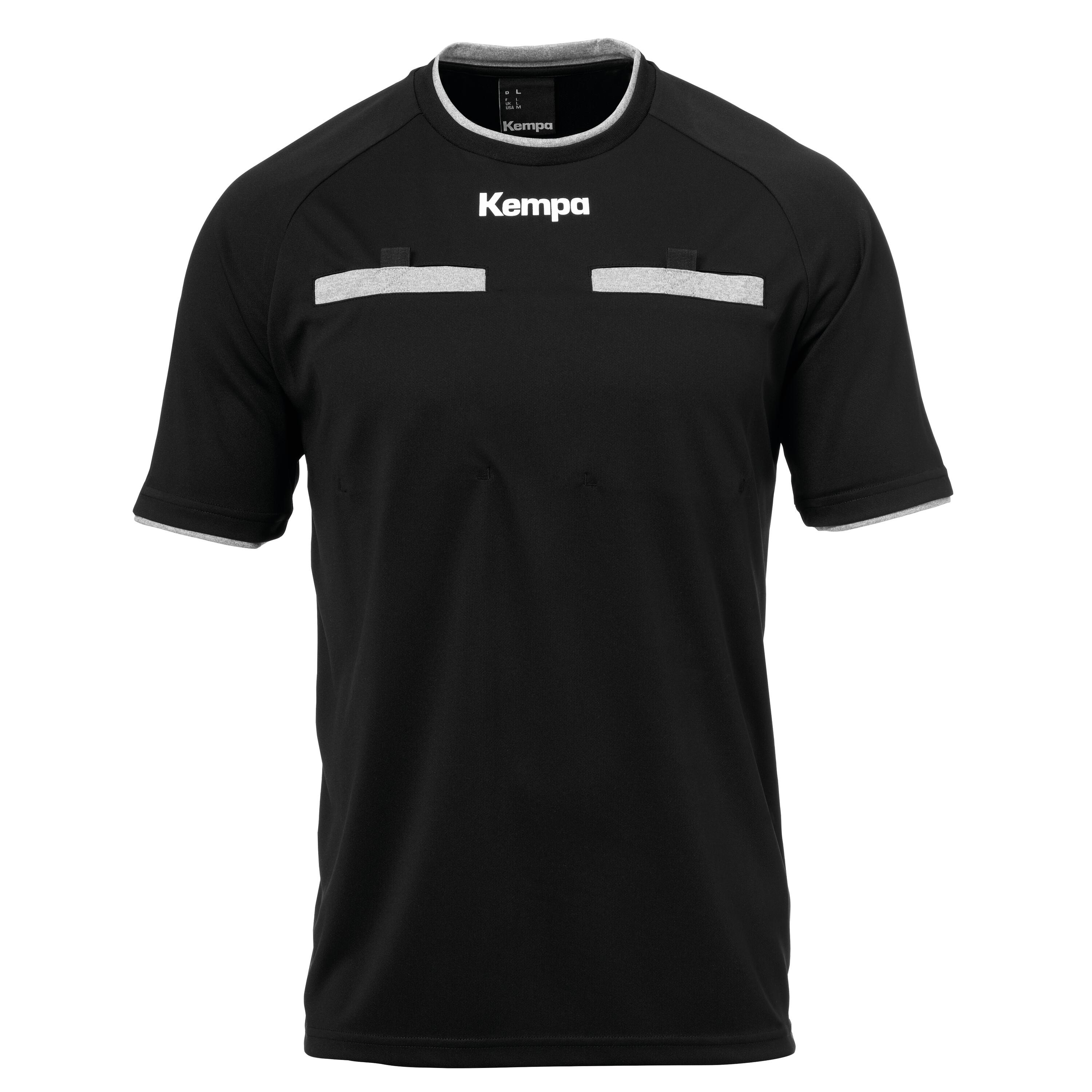 Kempa - Maillot D’arbitre Kempa - T-shirt Manches Courtes - Noir - 38 S - Decathlon