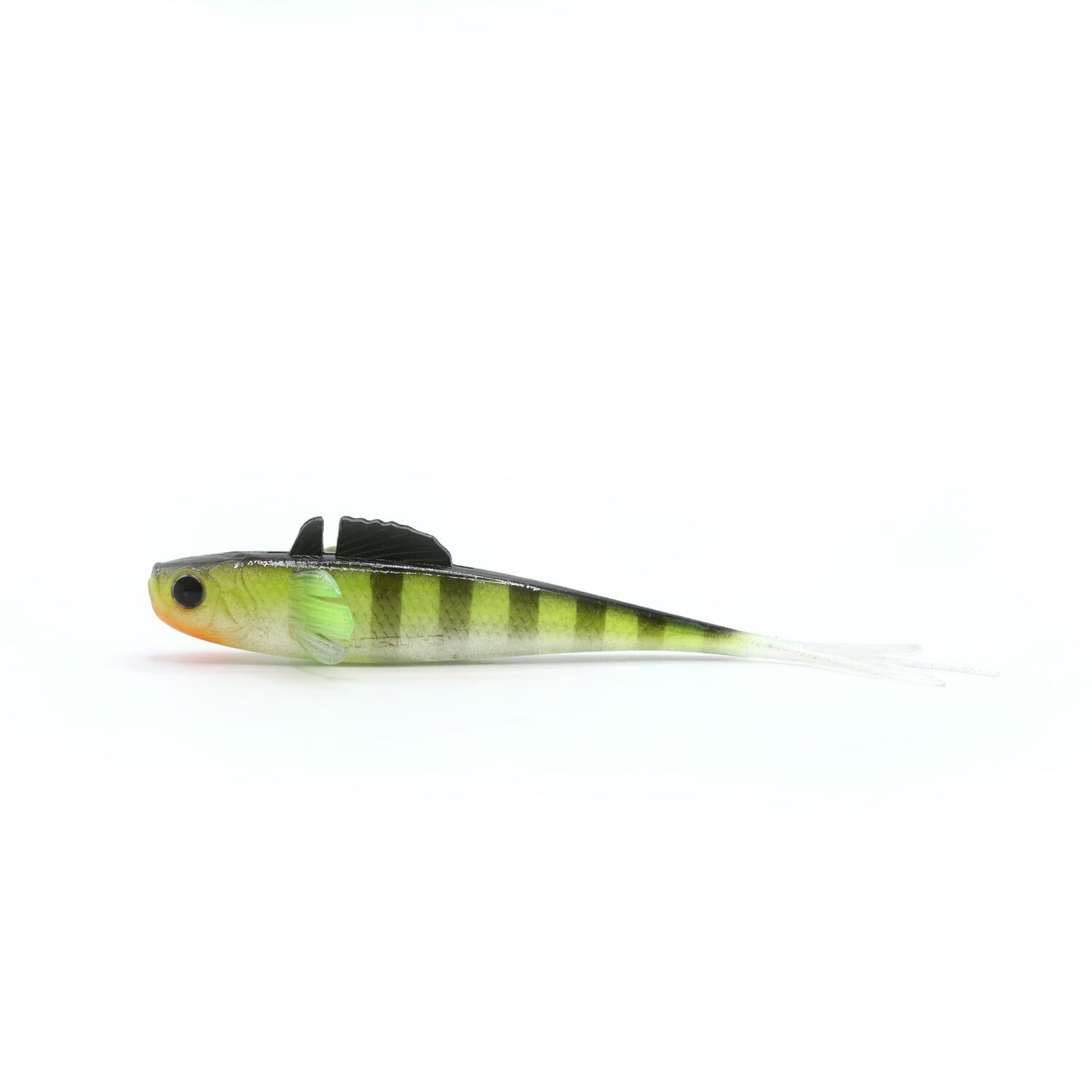 LURE JUNKS Leurre souple - Finisher 8cm - Dark Pearl