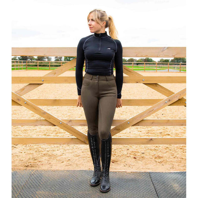 Pantaloni da equitazione full grip da donna Premier Equine Virtue